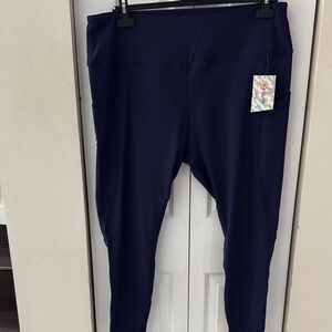 Zuty Navy Leggings